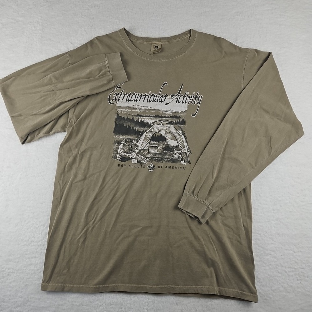 Boy Scouts of America BSA Extracurricular Activity Long-Sleeve T-shirt‎ Mens XL - Picture 2 of 8